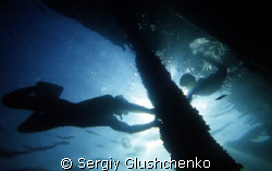 free divers by Sergiy Glushchenko 